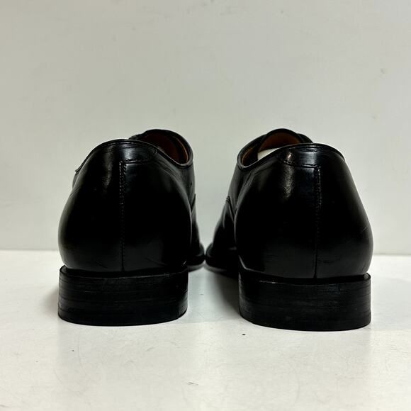 VERY GOOD Grant Stone x J. Crew Oxford Bench Made Cap Toe Black 11.5 - Picture 6 of 12